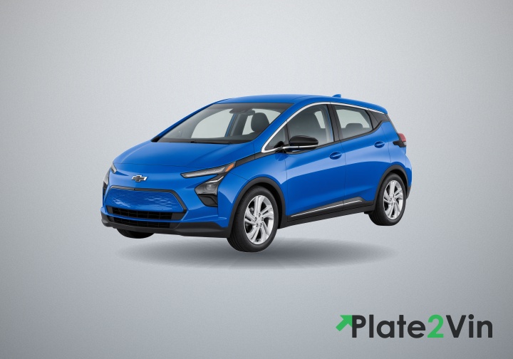 2027 Chevrolet Bolt — front angle vehicle image