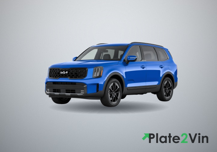 2027 Kia Telluride — front angle vehicle image