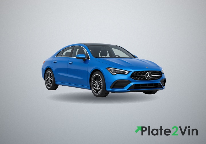 2026 Mercedes-Benz CLA — front angle vehicle image