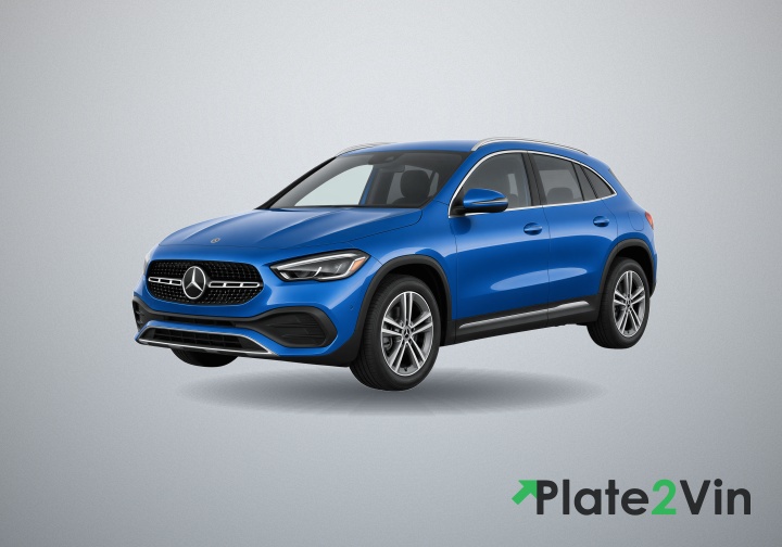 2026 Mercedes-Benz GLA — front angle vehicle image