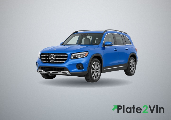 2026 Mercedes-Benz GLB — front angle vehicle image