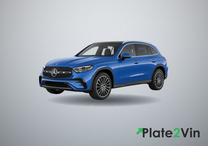2026 Mercedes-Benz GLC — front angle vehicle image