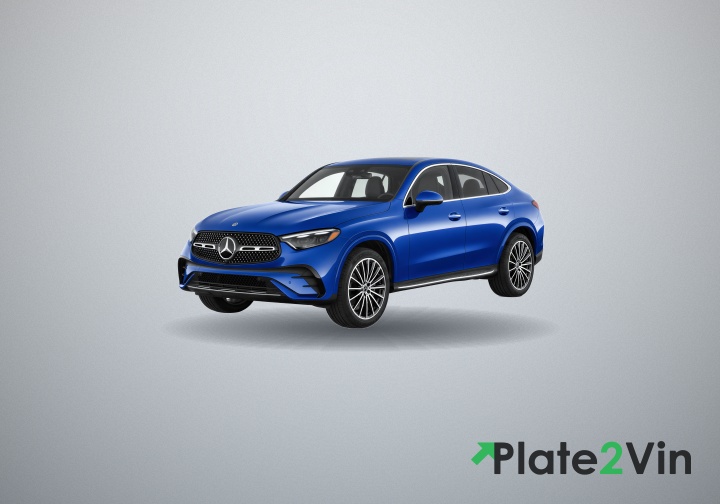 2026 Mercedes-Benz GLC Coupe — front angle vehicle image
