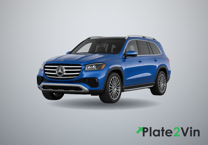 2026 Mercedes-Benz GLS — front angle vehicle image